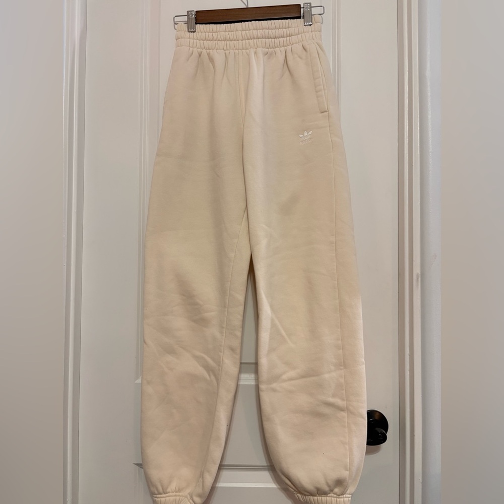Adidas Women’s Cream Sweatpants